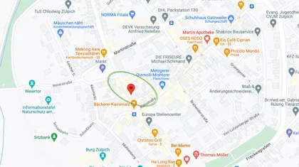 Sanitaetshaus-Zuelpich_rahm Anfahrt Sanitaetshaus rahm Zuelpich