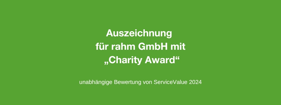 rahm bekommt Charity Award