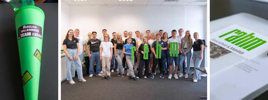 rahm Azubis starten 2024 in neue Berufe