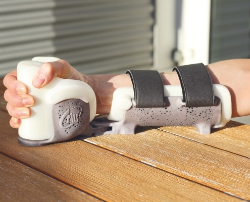 rios EasyIn Mit der rios® EasyIn kann man die Hand in bequemer Position lagern.