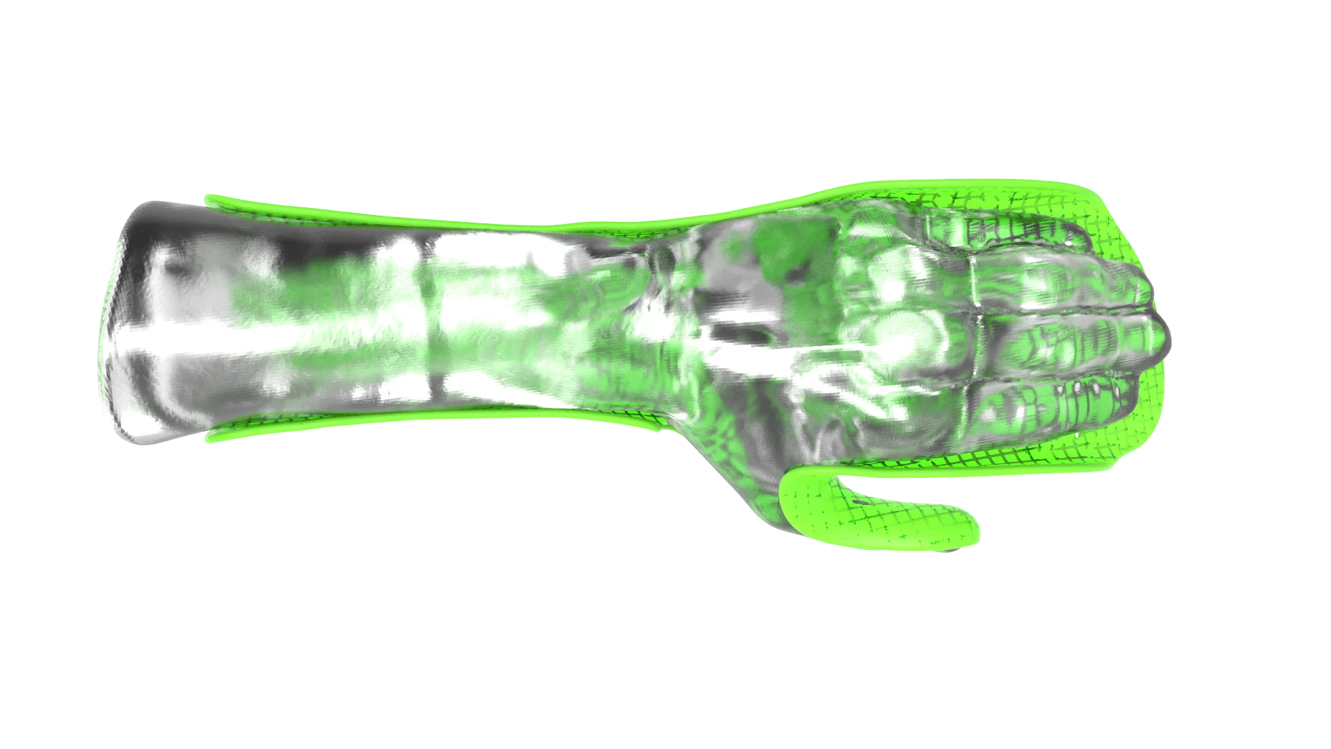 Produktbild rios® Hand-Lagerung-S ohne Gelenk von oben.