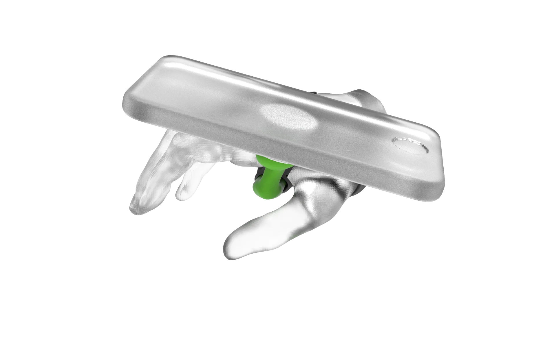 Produktbild rios® HandPlus mit Handyhalterung.