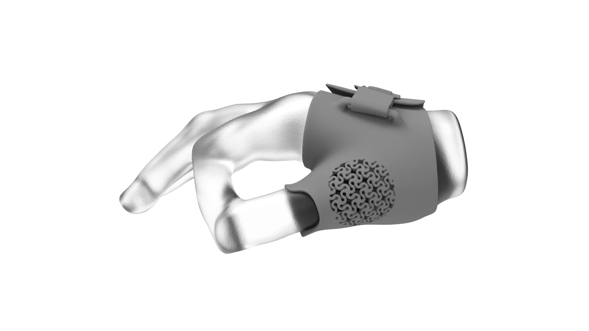 Produktbild rios® TPU Daumenorthese von der Seite.