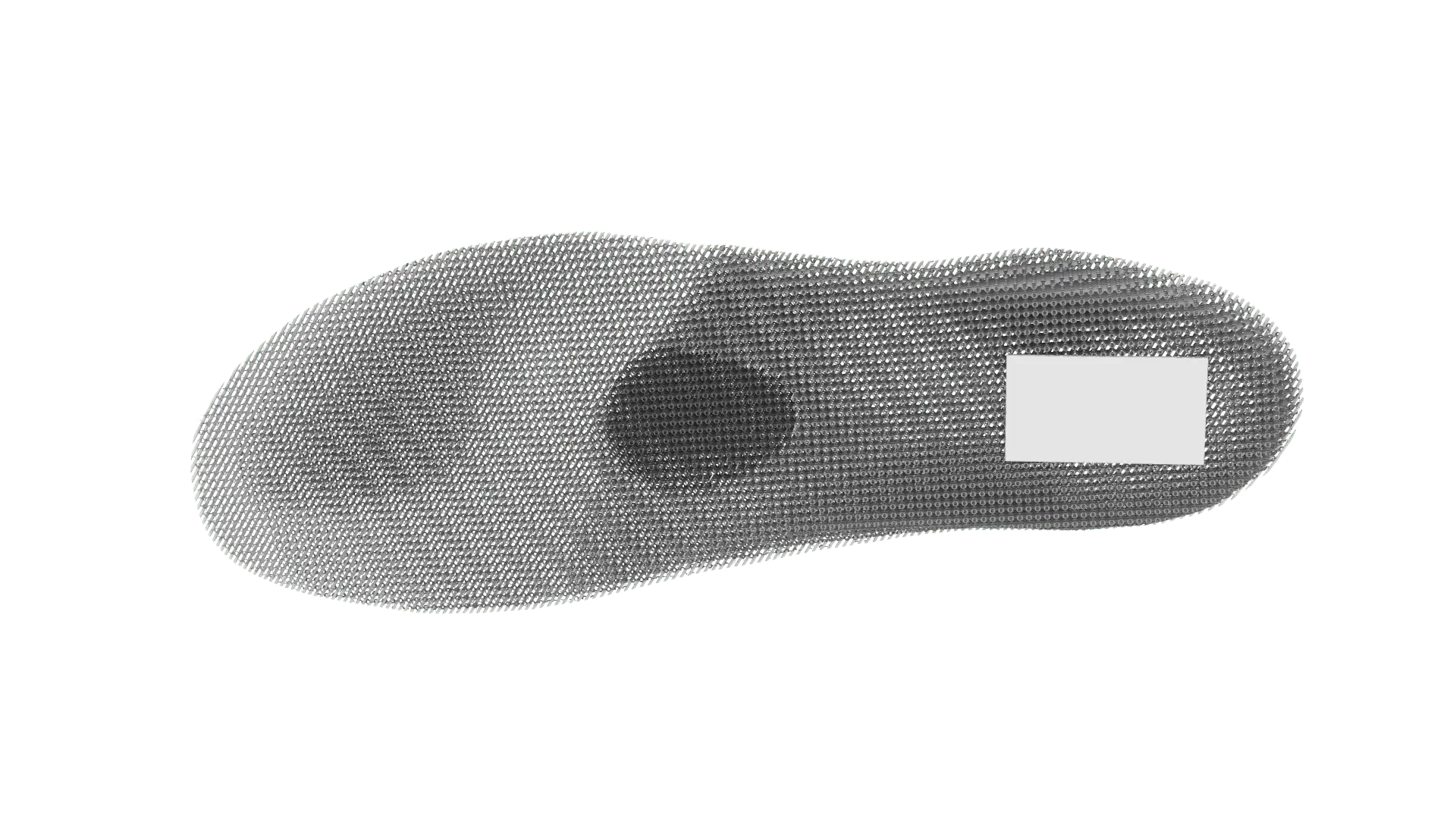 Die rios® 3D-Einlage von unten.