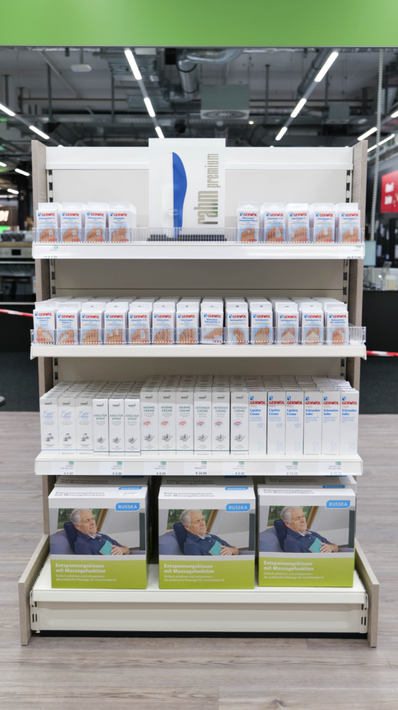 Fußversorgung & Entspannungskissen